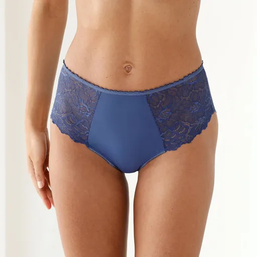 Súprava 2 maxi nohavičiek z mikrovlákna a čipky