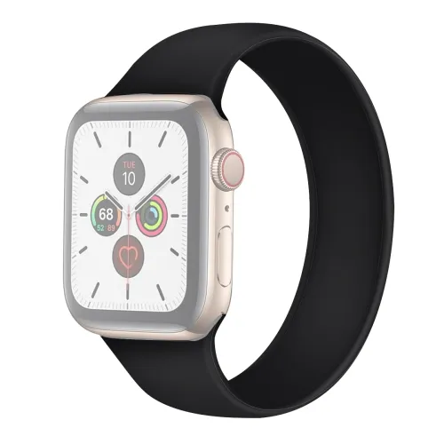 ELASTIC Remienok Apple Watch 9 / 8 / 7 (41mm) / 6 / SE / 5 / 4 (40mm) / 3 / 2 / 1 (38mm) čierny
