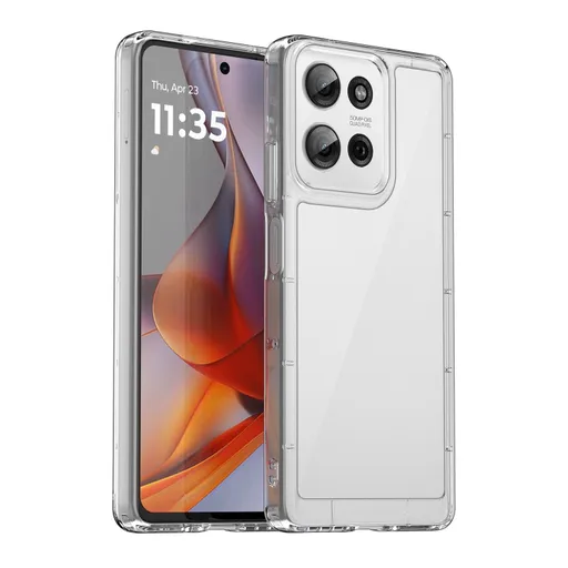 CRYSTAL Ochranný kryt pre Motorola Moto G75 5G priehľadný