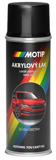 AUTOSPREJ ŠKODA - Metalíza na auto v spreji AC9910 - čierna magická 0,2 L