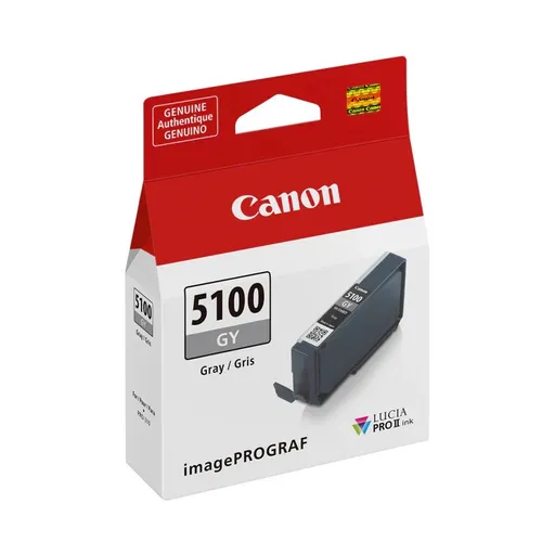 Canon PFI-5100 GY 6959C001 sivá (grey) originálna cartridge