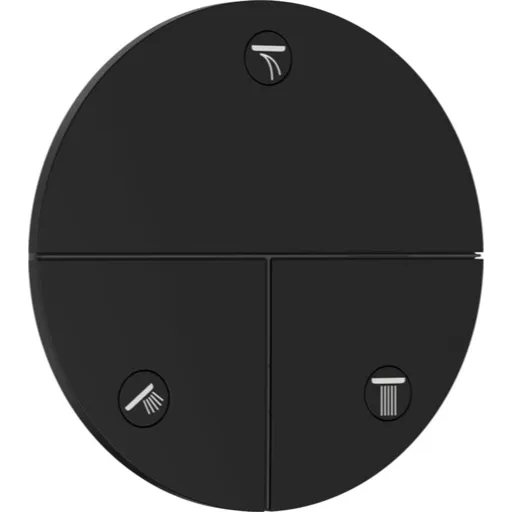 Hansgrohe ShowerSelect Comfort S ventil bez podomietkového telesa matná čierna 15558670