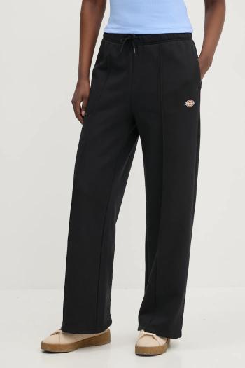 Tepláky Dickies dámske, čierna farba, jednofarebné, DK0A4Z2VBLK1