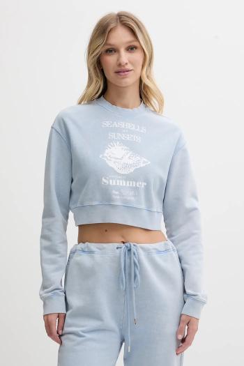 Bavlnená mikina Moschino Jeans s potlačou, 1701 3730