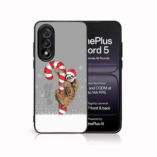 MY ART Kryt s vianočným dizajnom OnePlus Nord 5 5G CANDY (076)