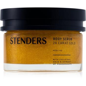 STENDERS 24 Carat Gold telový peeling pre hodvábnu pokožku s 24karátovým zlatom 180 g