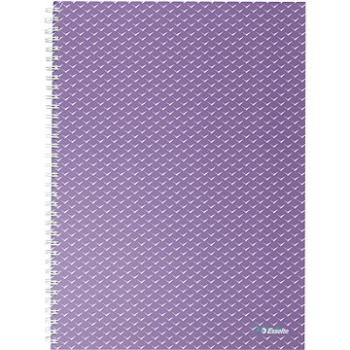 ESSELTE Colour Breeze A4, 80 listů, linkovaný, levandulový (628484)