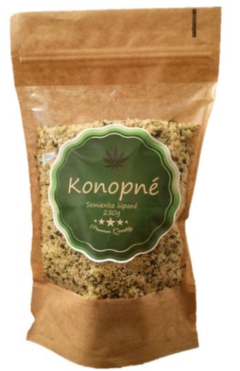 NAJTELO Konopné semienká lúpané, 1 x 500 g