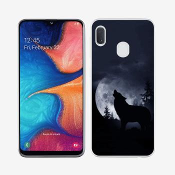 MY ART Ochranný kryt Samsung Galaxy A20e WOLF (247)