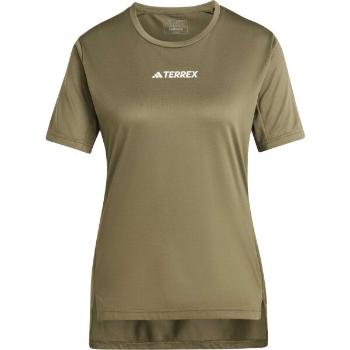 adidas TERREX MULTI T-SHIRT Női póló, khaki, méret