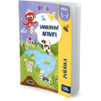 ALBI Kvído – Aktivity se samolepkami – Zvířátka CZ (8590228067166)