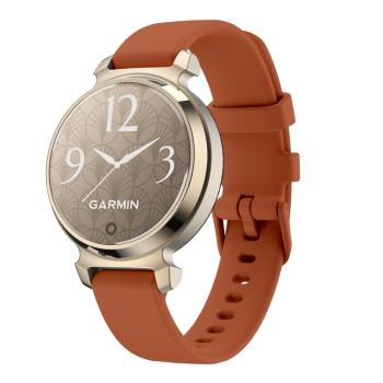SILICONE Vymeniteľný remienok pre Garmin Lily 2 hnedý