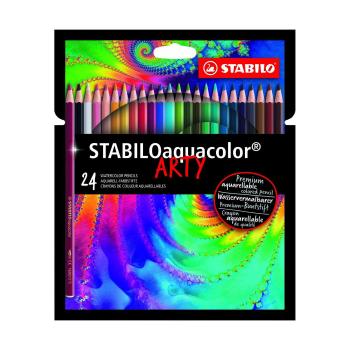 STABILO PASTELKY AQUACOLOR ARTY 24 KS