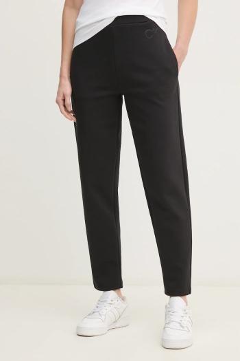 Tepláky Calvin Klein čierna farba, jednofarebné, K20K207945