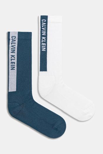Ponožky Calvin Klein Jeans 2-pak modrá farba, 701235977