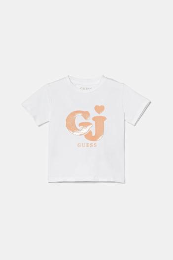 Detské tričko Guess biela farba, K5RI24 K6YW4