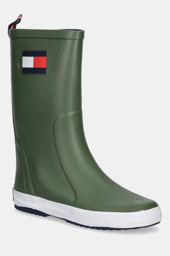 Detské gumáky Tommy Hilfiger čierna farba, T3XC-33923