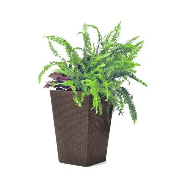 Ketter Obal na kvetináč Rattan Planter hnedá, 23,6 l, 29 x 44 x 29 cm