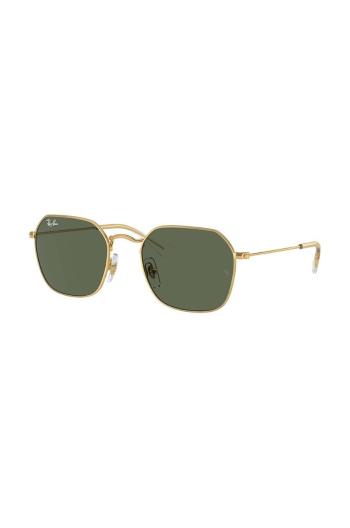 Detské slnečné okuliare Ray-Ban zelená farba, 0RJ9594S,
