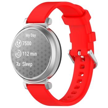 SILICONE Vymeniteľný remienok pre Garmin Lily 2 Active červený