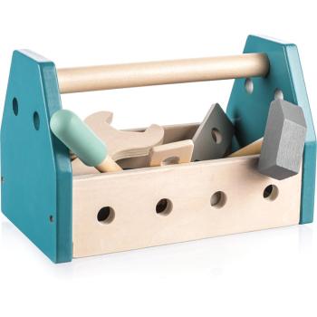 Zopa Wooden Tool Box sada náradia Blue 14 ks