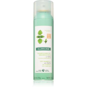 Klorane Nettle suchý šampón pre mastné tmavé vlasy 150 ml