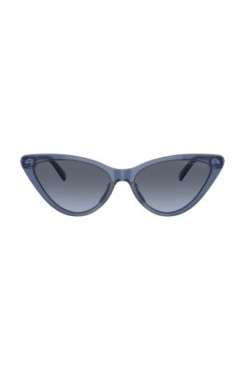 Slnečné okuliare Michael Kors HARBOUR ISLAND dámske, tmavomodrá farba, 0MK2195U