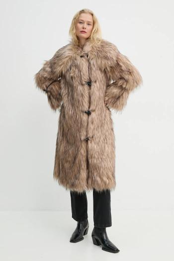 Kabát By Malene Birger GRACA dámsky, béžová farba, prechodný, Q72640001
