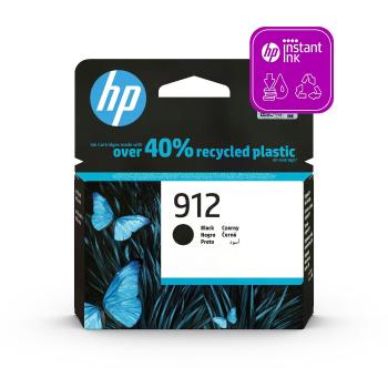 HP ORIGINAL INK 3YL80AE, HP 912, BLACK, 300STR., HIGH CAPACITY, HP OFFICEJET 8012, 8013, 8014, 8015