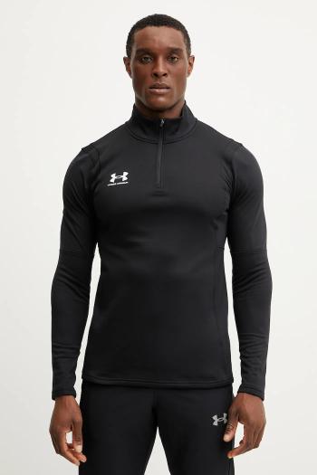 Tréningová mikina Under Armour Challenger čierna farba, vzorovaná, 1379588