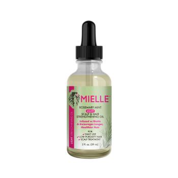 Mielle Posilňujúci olej na vlasy a pokožku hlavy Rosemary Mint Light (Scalp & Hair Strengthening Oil) 59 ml