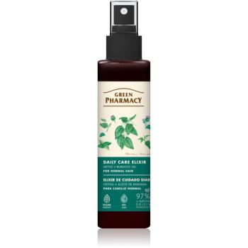 Green Pharmacy Nettle & Burdock oil Elixir sérum pre normálne vlasy 150 ml