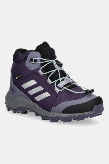 Detské topánky adidas TERREX TERREX MID GTX fialová farba, JS2928
