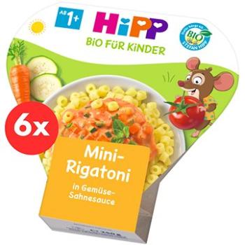 HiPP BIO Mini-Rigatoni so zeleninou v smotanovej omáčke 6× 250 g (4062300255364)