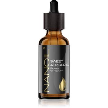 Nanoil Sweet Almond Oil mandľový olej na tvár, telo a vlasy 50 ml