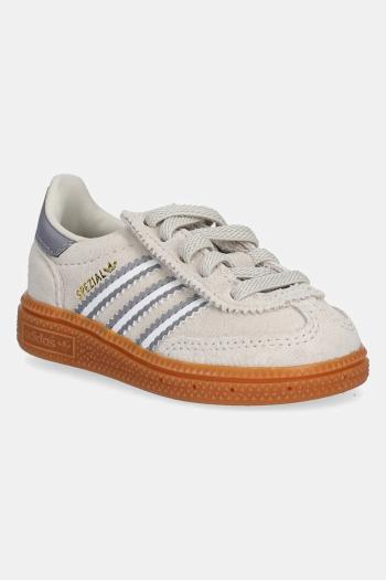 Detské semišové tenisky adidas Originals HANDBALL SPEZIAL béžová farba, JI0459