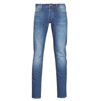 Jack & Jones  JJIGLENN  Džínsy Slim Modrá