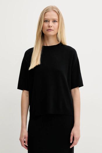 Sveter Weekend Max Mara dámske, čierna farba, tenký, 2515361171600