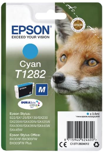 Tintapatron Epson T1282 ciánkék