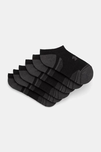 Detské ponožky Under Armour Y Performance Tech 3pk NS 3-pak čierna farba, 1379519