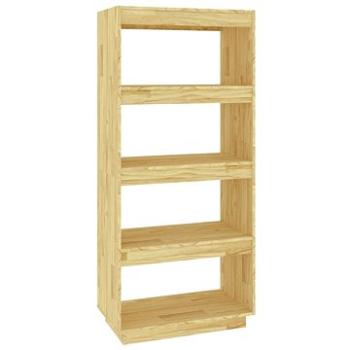 Shumee deliaca stena 60 × 35 × 135 cm masívna borovica, 810869