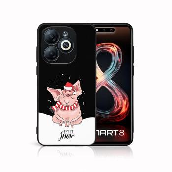 MY ART Kryt s vianočným dizajnom Infinix Smart 8 LET IT SNOW (075)