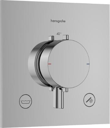 Sprchová a vaňová batéria Hansgrohe Ecostat Comfort E bez podomietkového telesa chróm 33716000