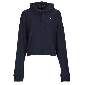 Tommy Hilfiger  CROPPED HOODIE  Mikiny Námornícka modrá