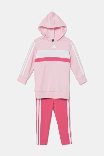 Tepláková súprava pre bábätká adidas ružová farba, JW4984