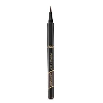 L´Oréal Paris Super Liner Perfect Slim Waterproof Eyeliner linka na oči vo fixke 03 Brown 1 g