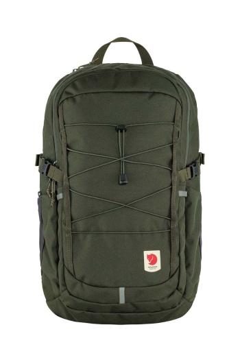 Ruksak Fjallraven Skule 28 zelená farba, veľký, jednofarebný