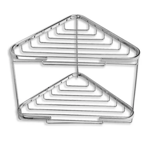 Novaservis Metalia rohová polička chróm 6070.0