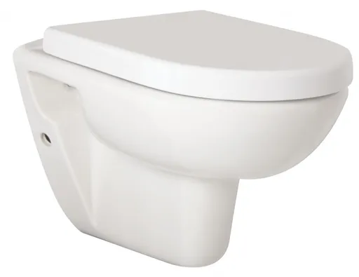 OLSEN SPA - Závesné WC COMPACT - WC sedátko - Bez sedátka OLKGKO04DAK00