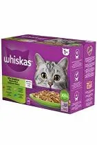 Kapsuly Whiskas. Core Mix.výber želé 12x85g